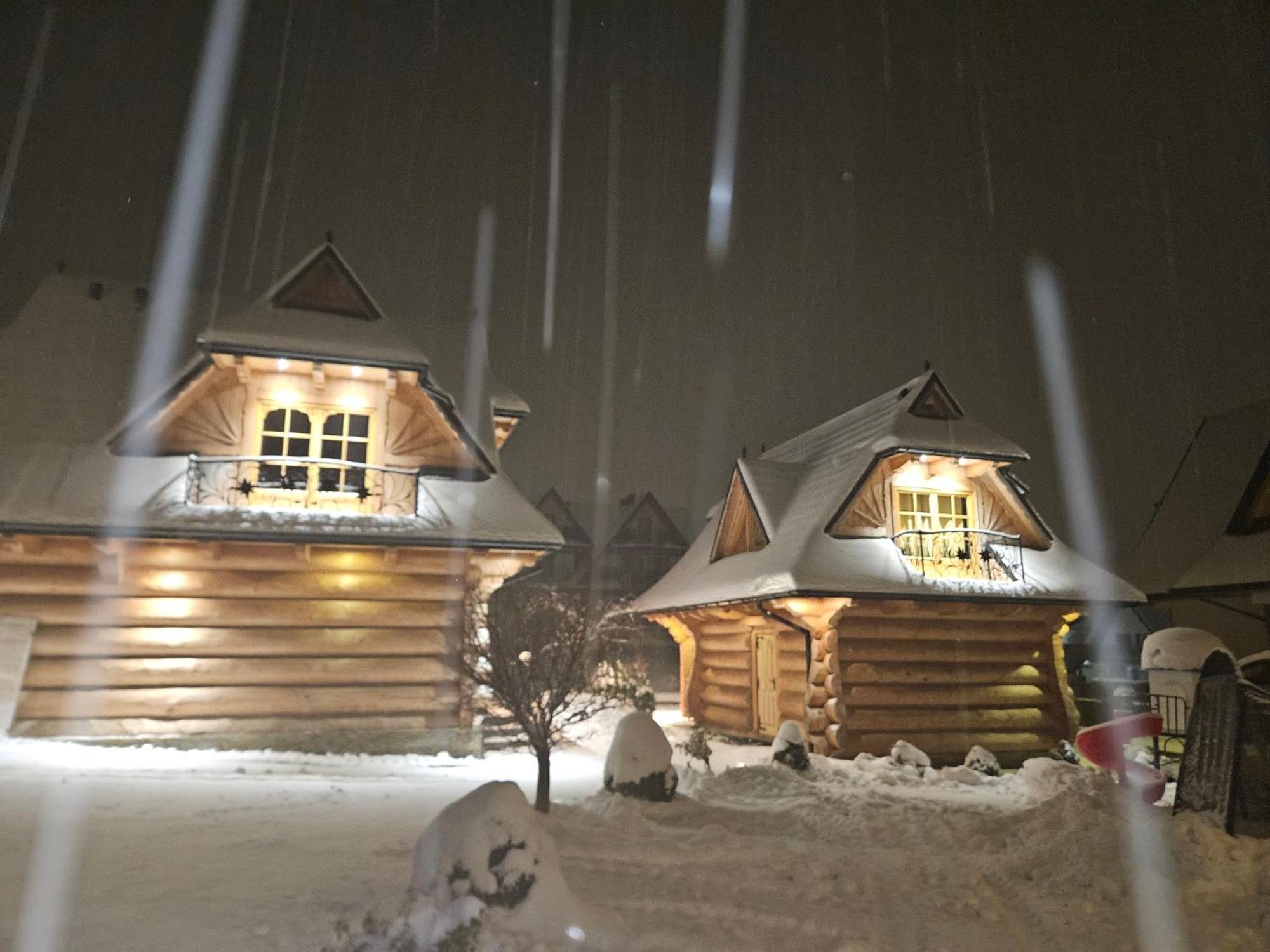 Domek Goralski Symek Poronin Buitenkant foto